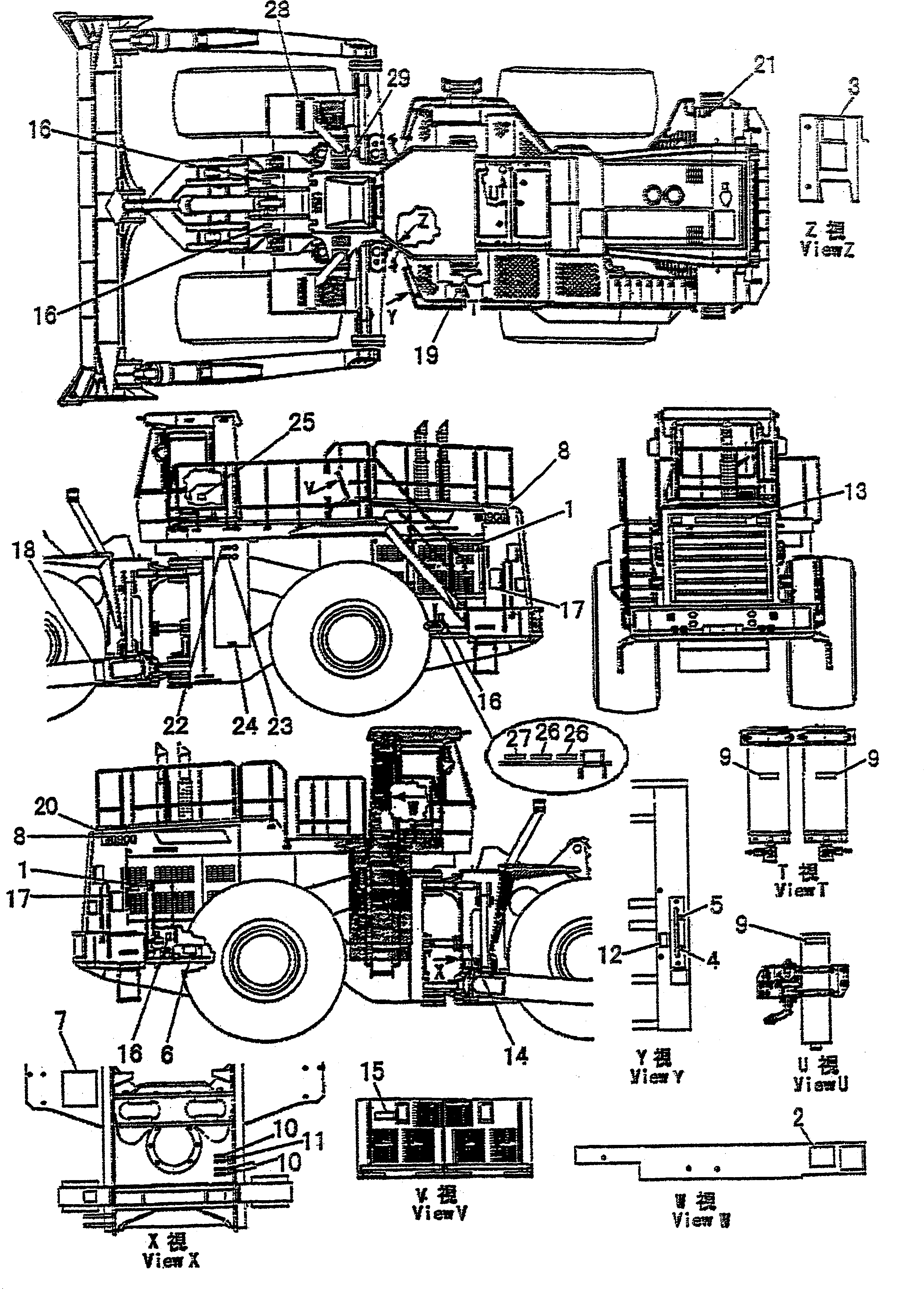 Табличка смазки 41F-93-11210 KOMATSU