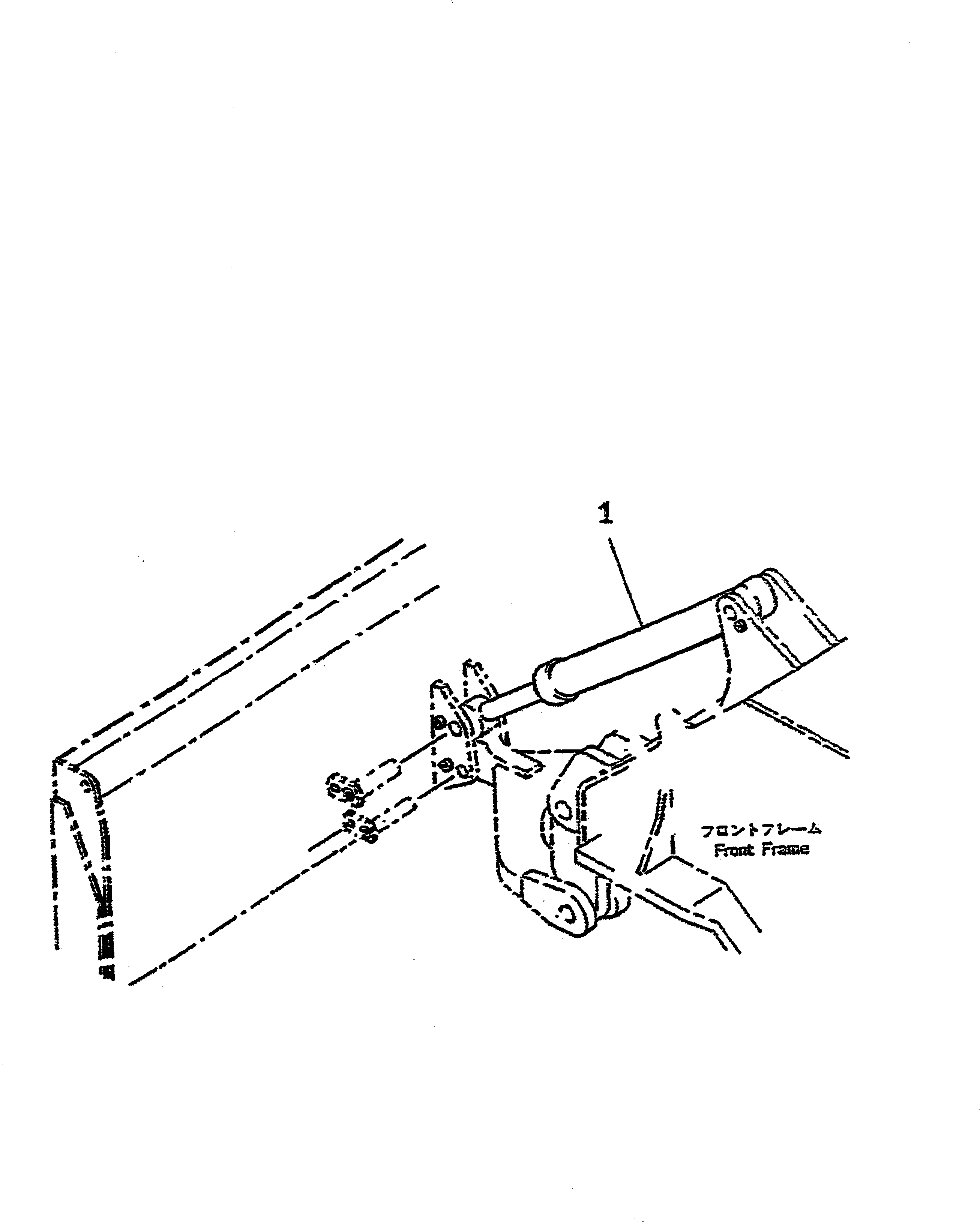 CYLINDER ASS'Y,LIFT (707-01-02670) KOMATSU