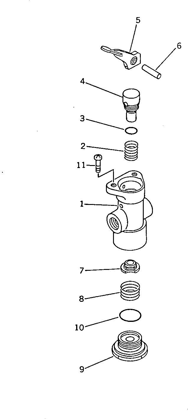 VALVE,2-WAY 41E-35-11780 KOMATSU