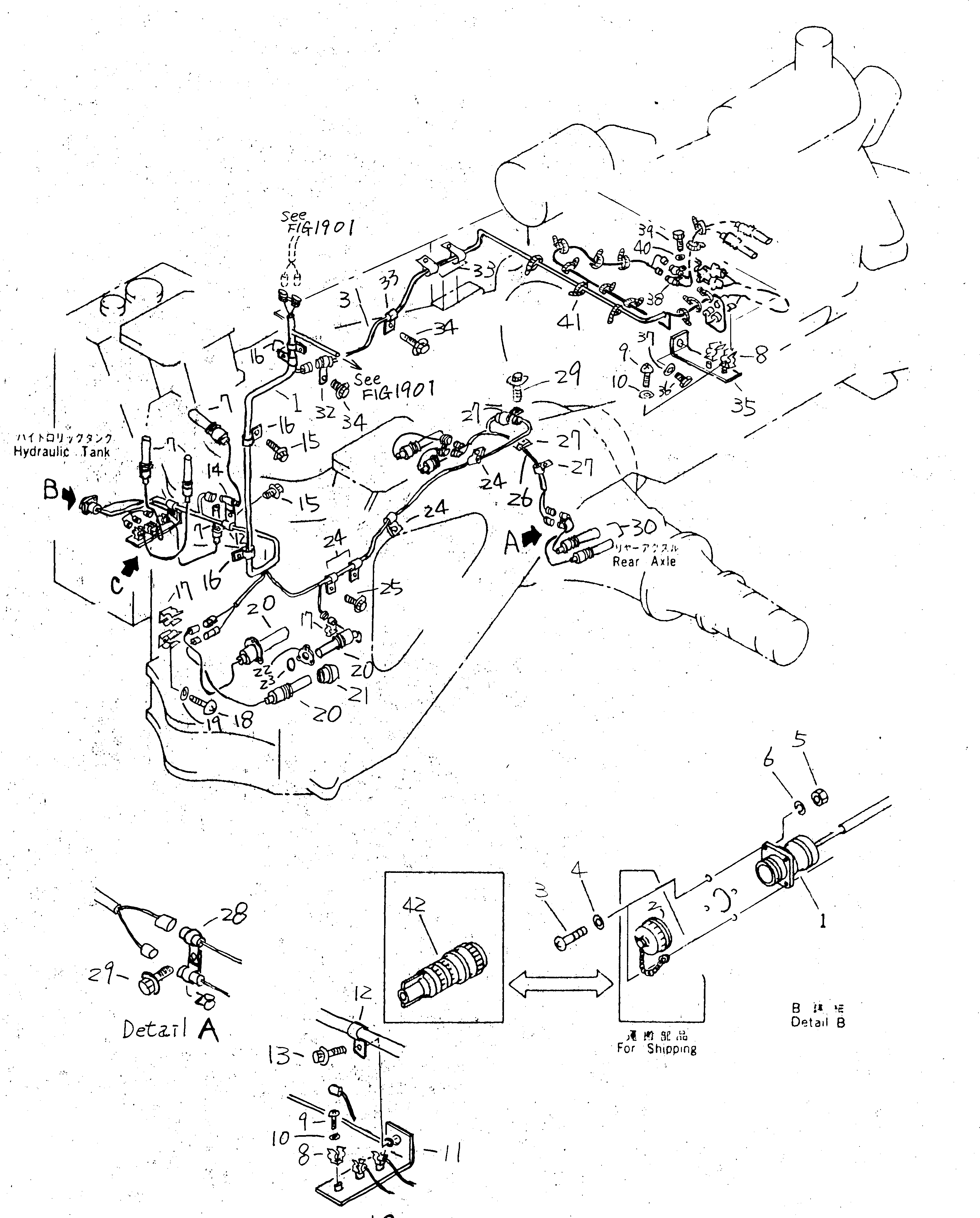 Жгут проводов 428-S12-1120 KOMATSU