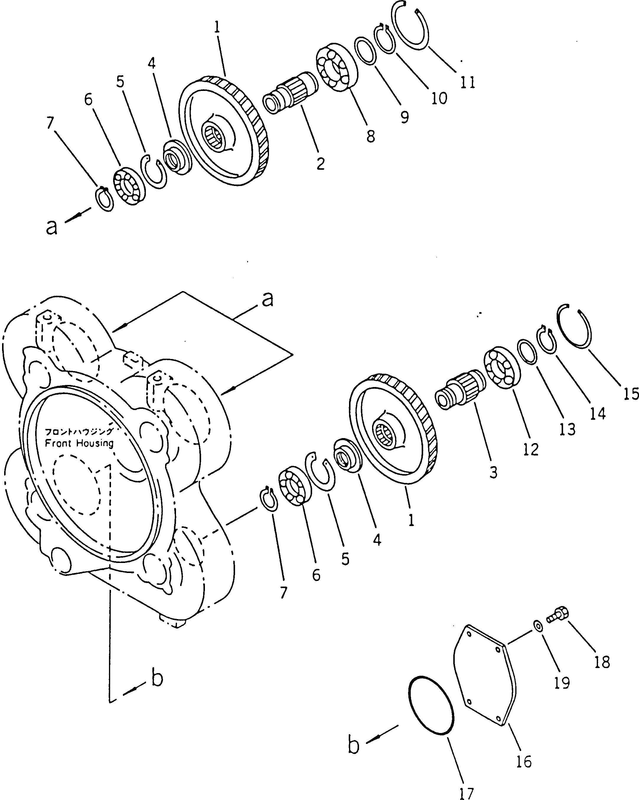 Гидротрансформатор в сборе (428-13-00050) KOMATSU