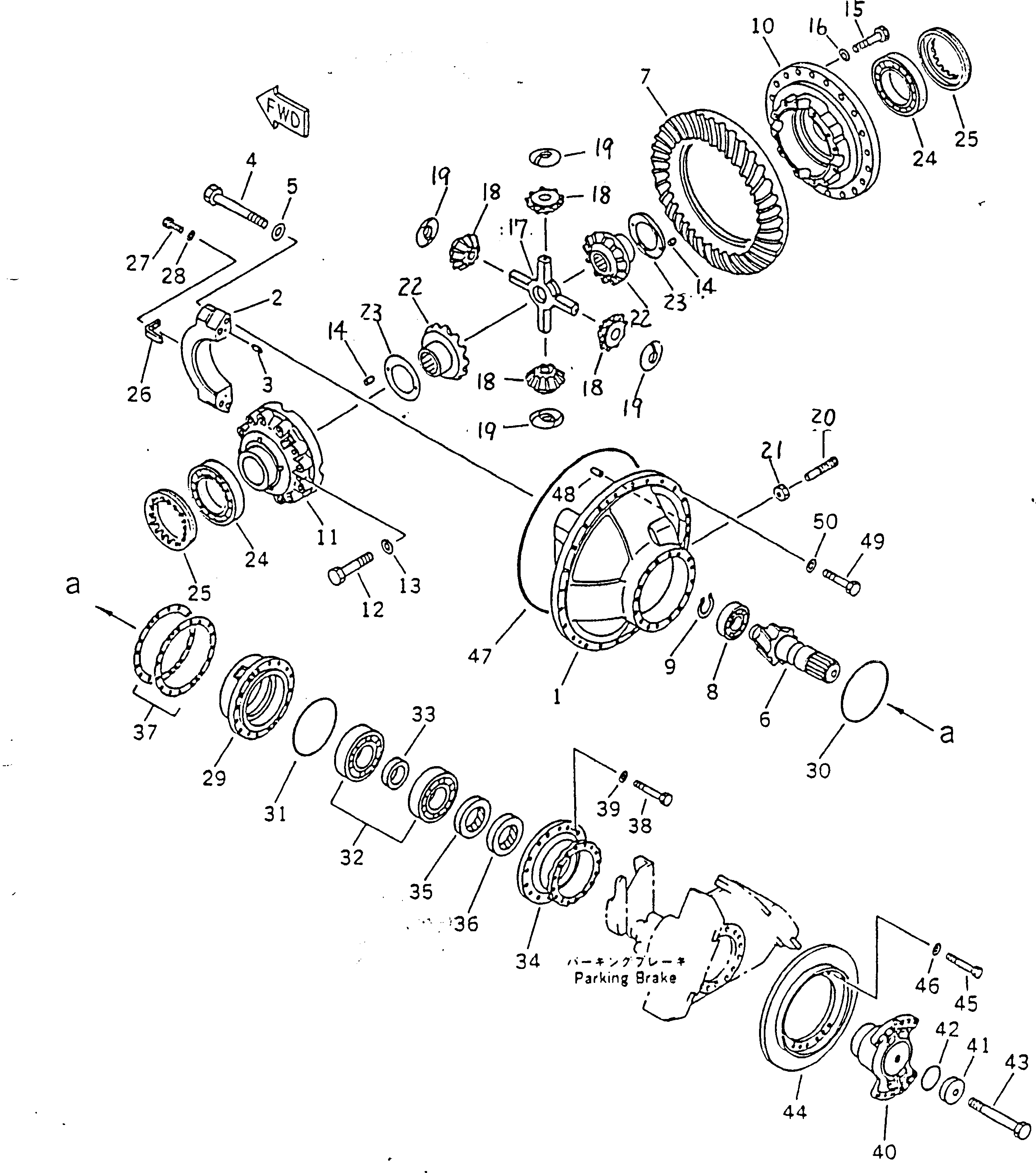 DIFFERENTIAL ASS'Y 428-22-11060 KOMATSU