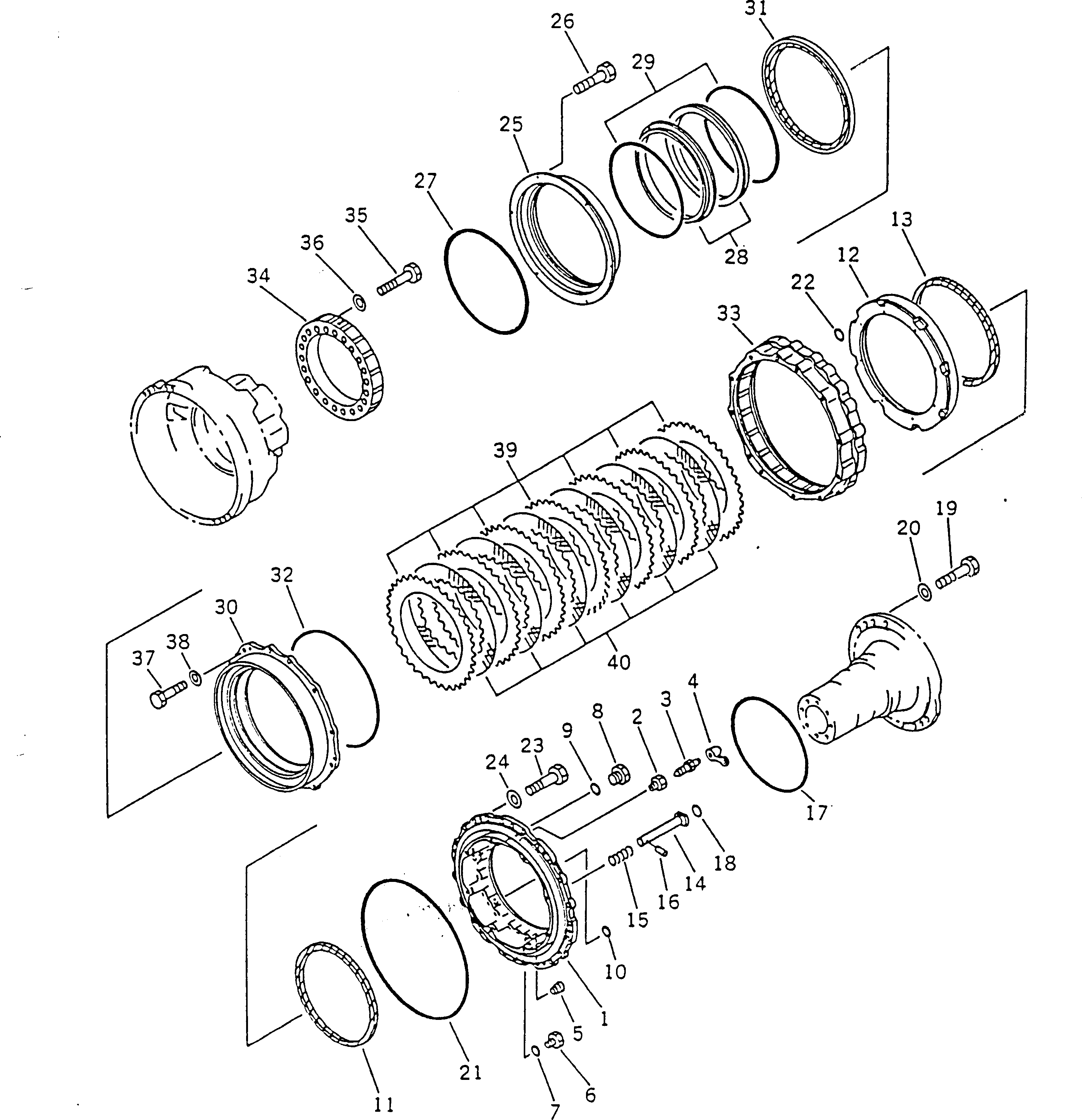 Уплотнительное кольцо круглого сечения 428-33-11960 KOMATSU