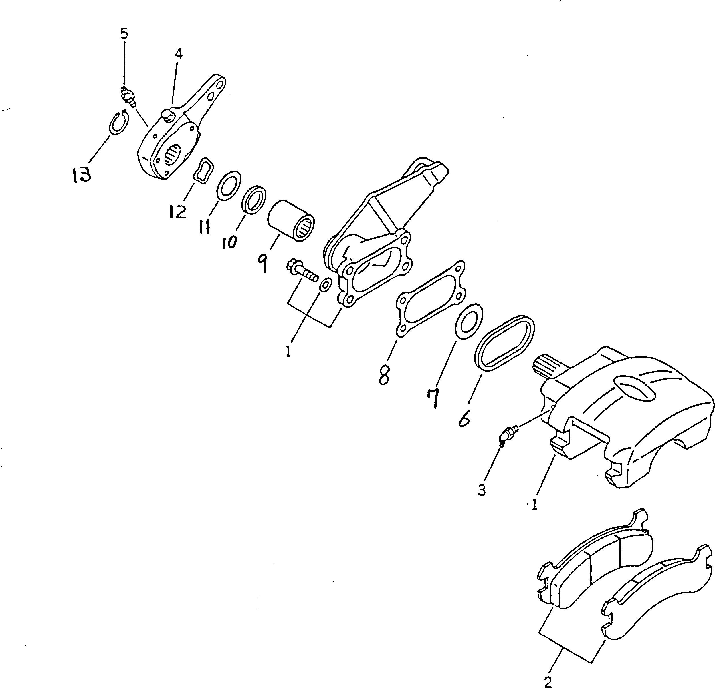 BRAKE PAD ASS'Y 427-32-19100 KOMATSU