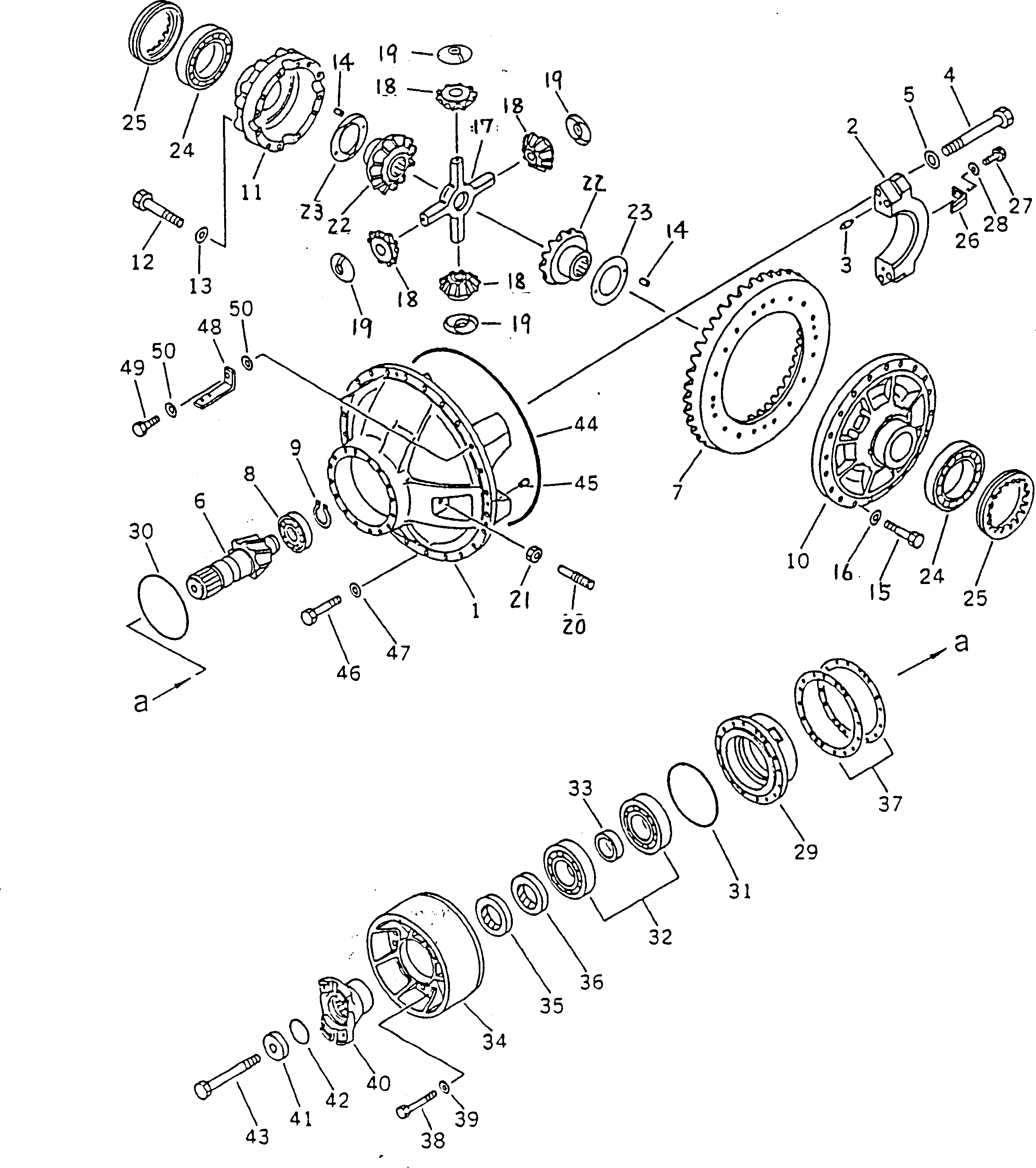 DIFFERENTIAL ASS'Y 428-23-11060 KOMATSU