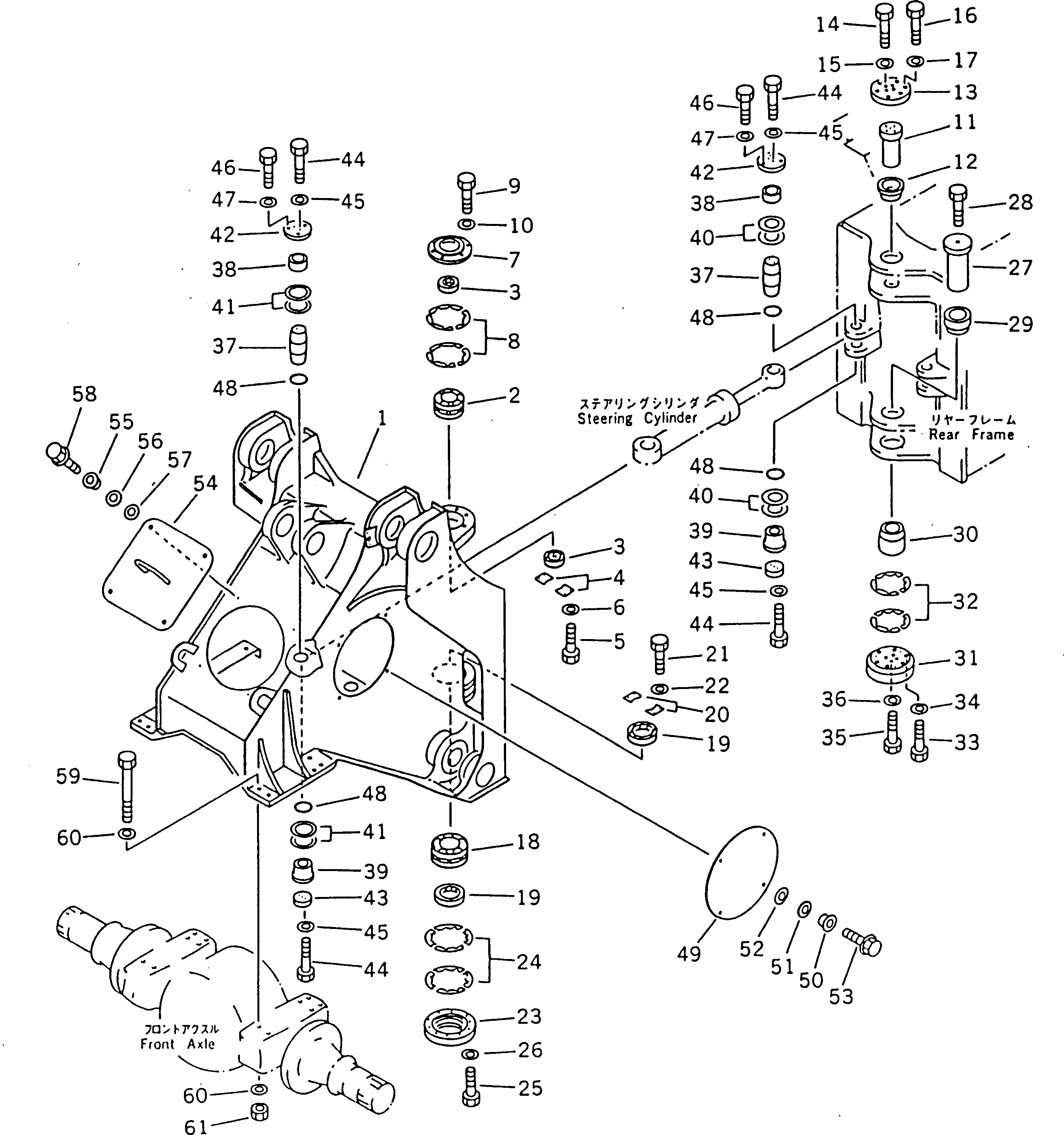 FRAME,FRONT 428-46-11200 KOMATSU
