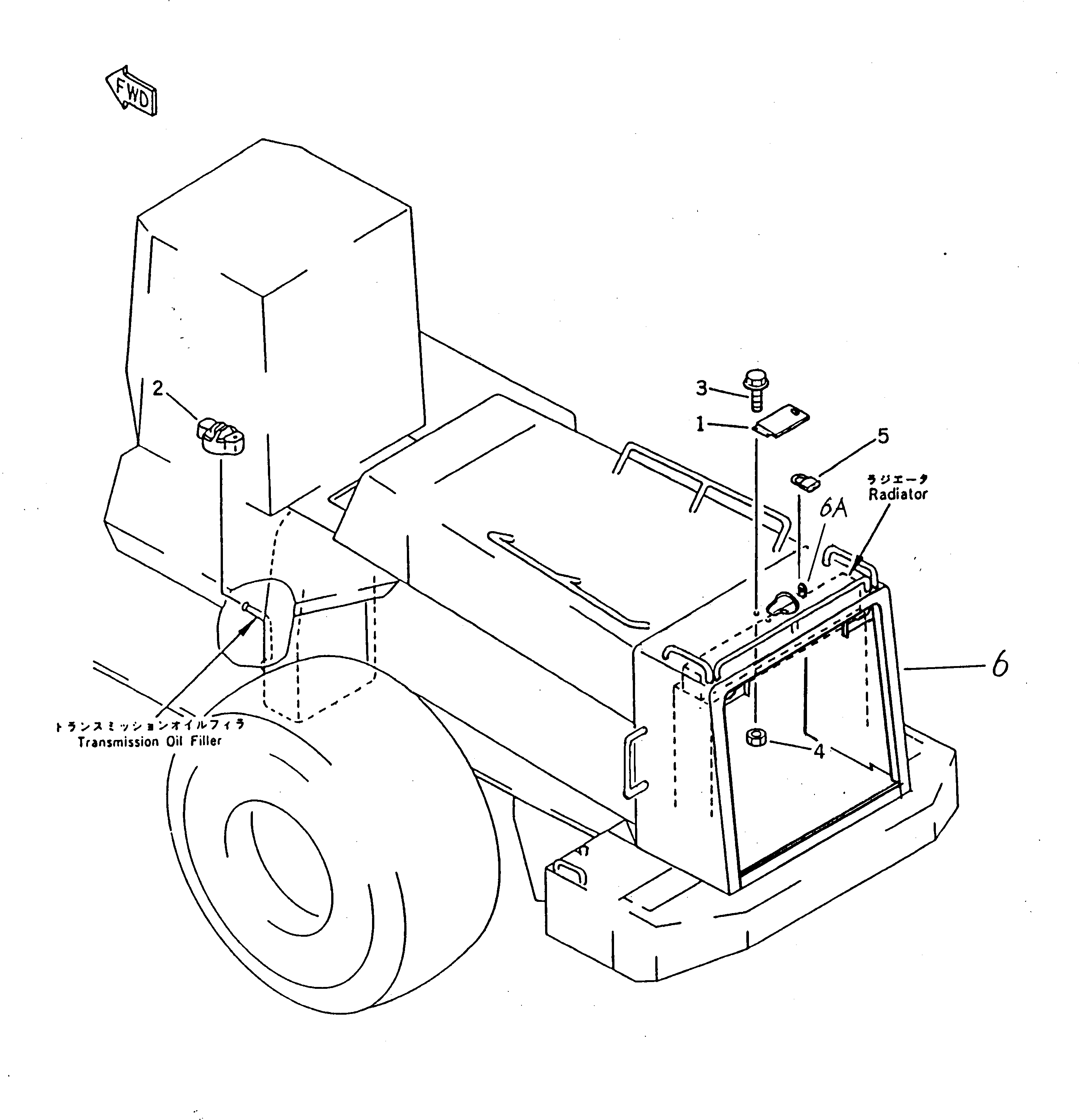 GUARD,(MODIFIED PART) 428-979-1120 KOMATSU