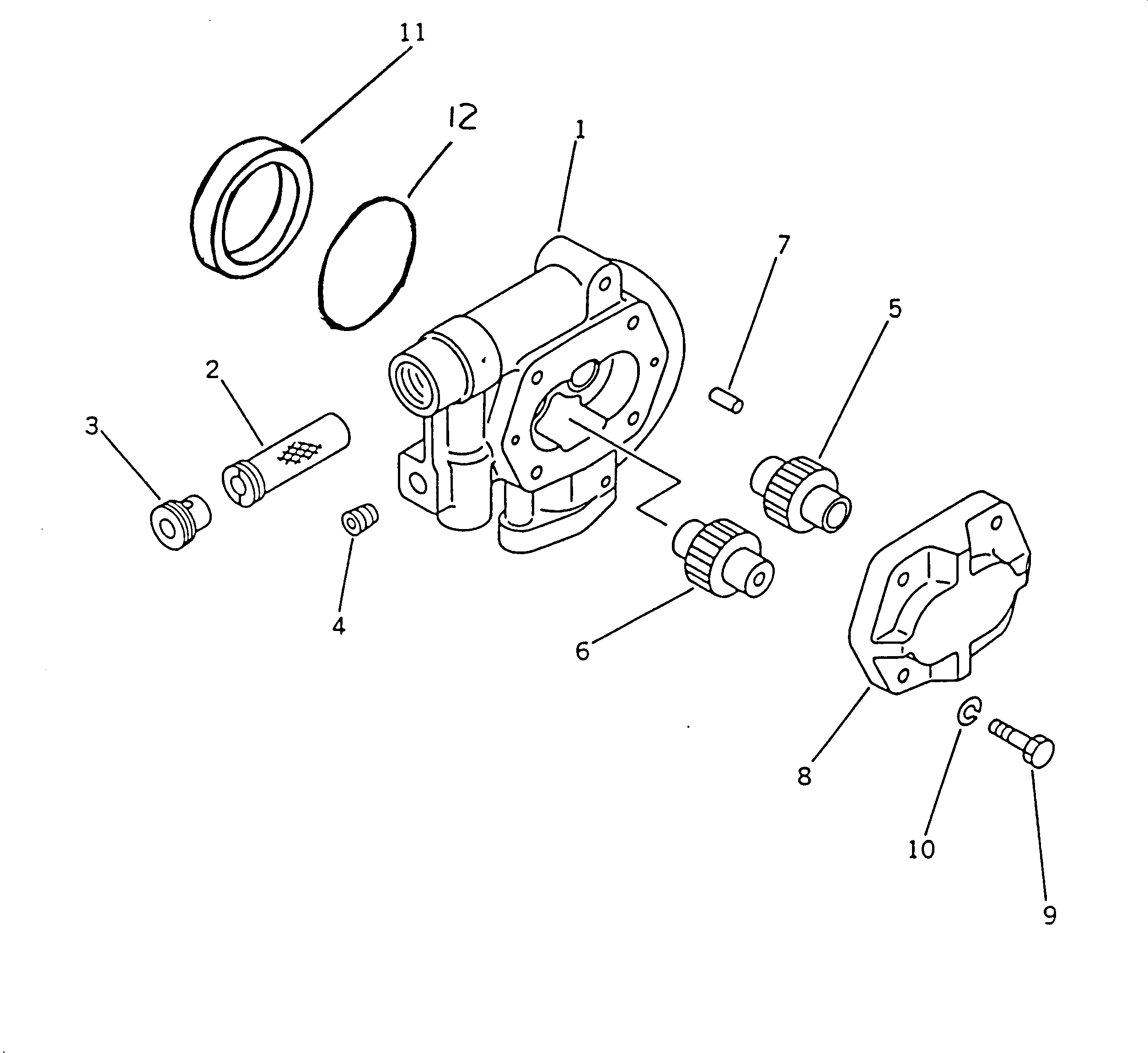 Уплотнительное кольцо круглого сечения 704-28-02720 KOMATSU