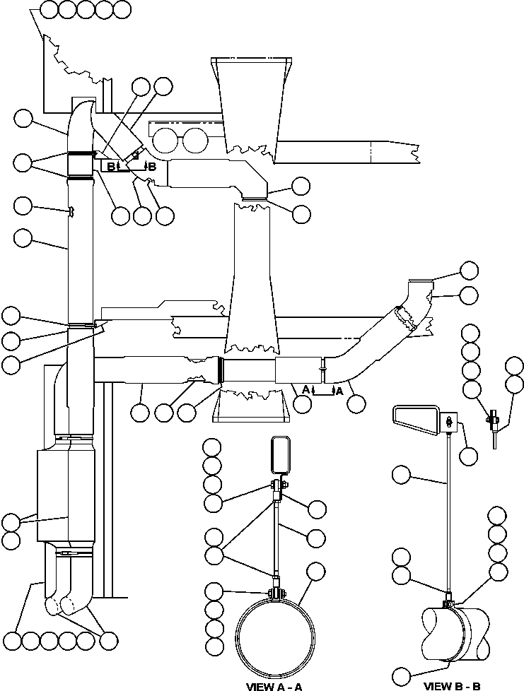 BRACKET, HANGER EB2680 KOMATSU