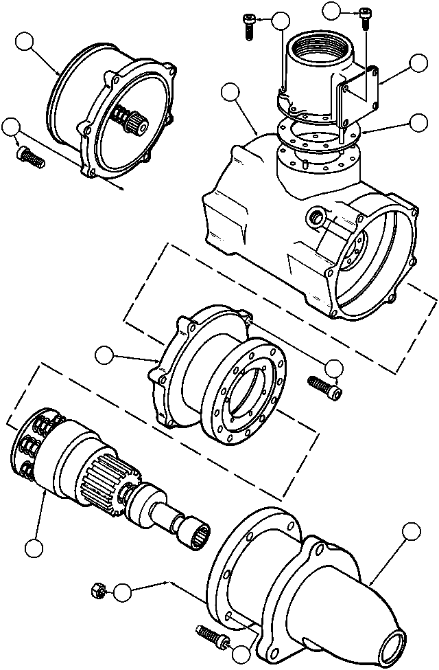 GEAR BOX ASSM VE6936 KOMATSU