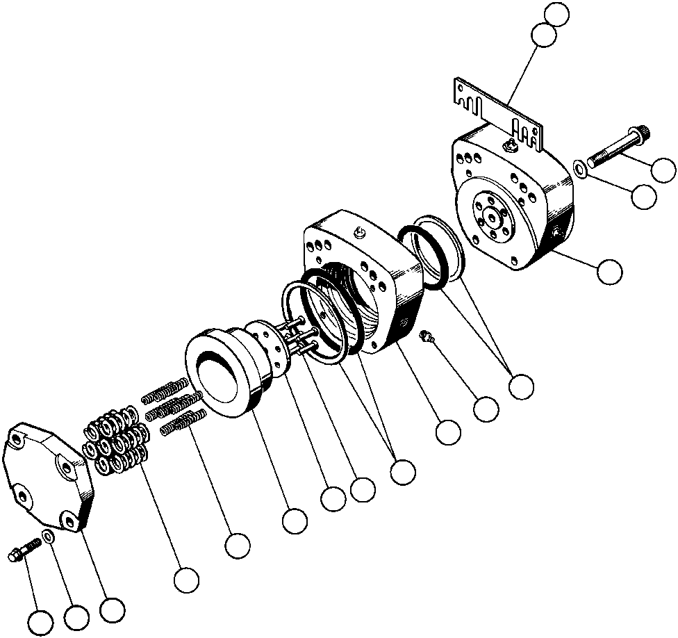 (4) INCLUDED IN RK2214 SPRING KIT. RK2213 KOMATSU