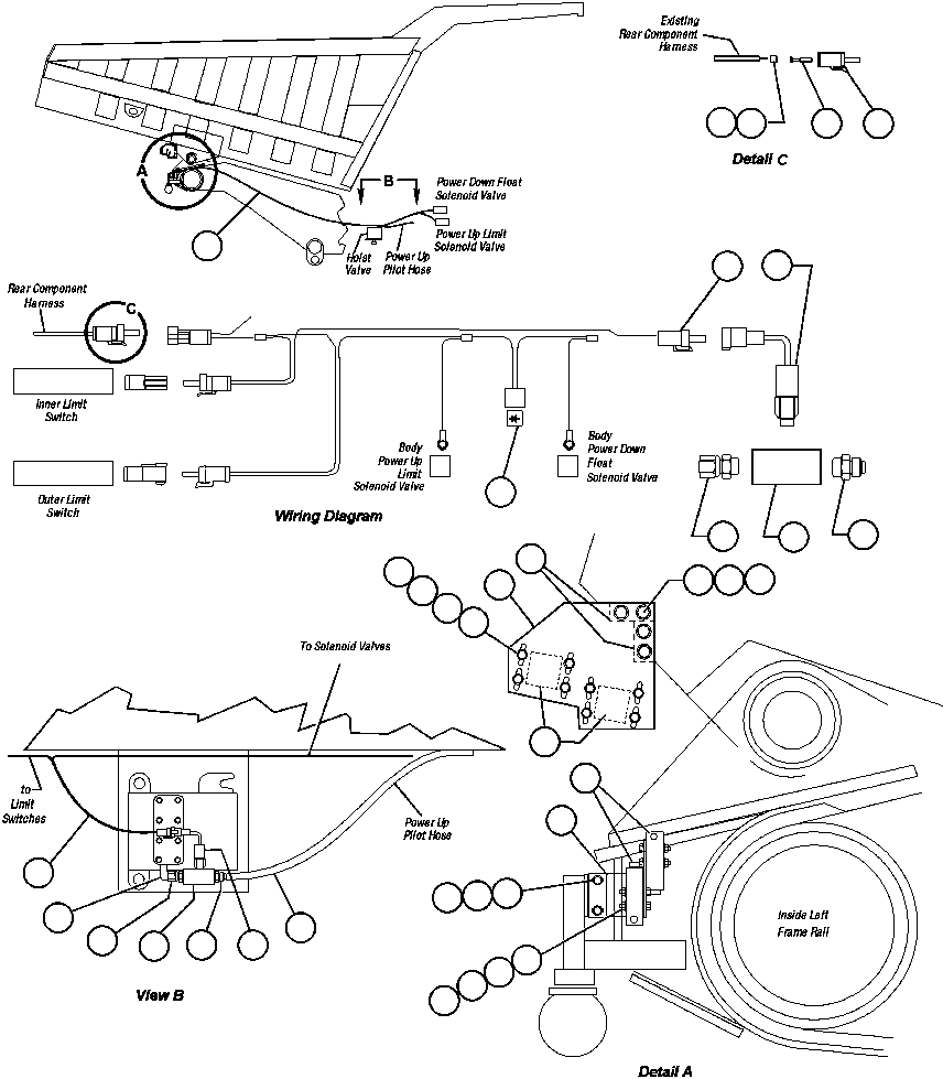 DIODE (1) VL3250 KOMATSU