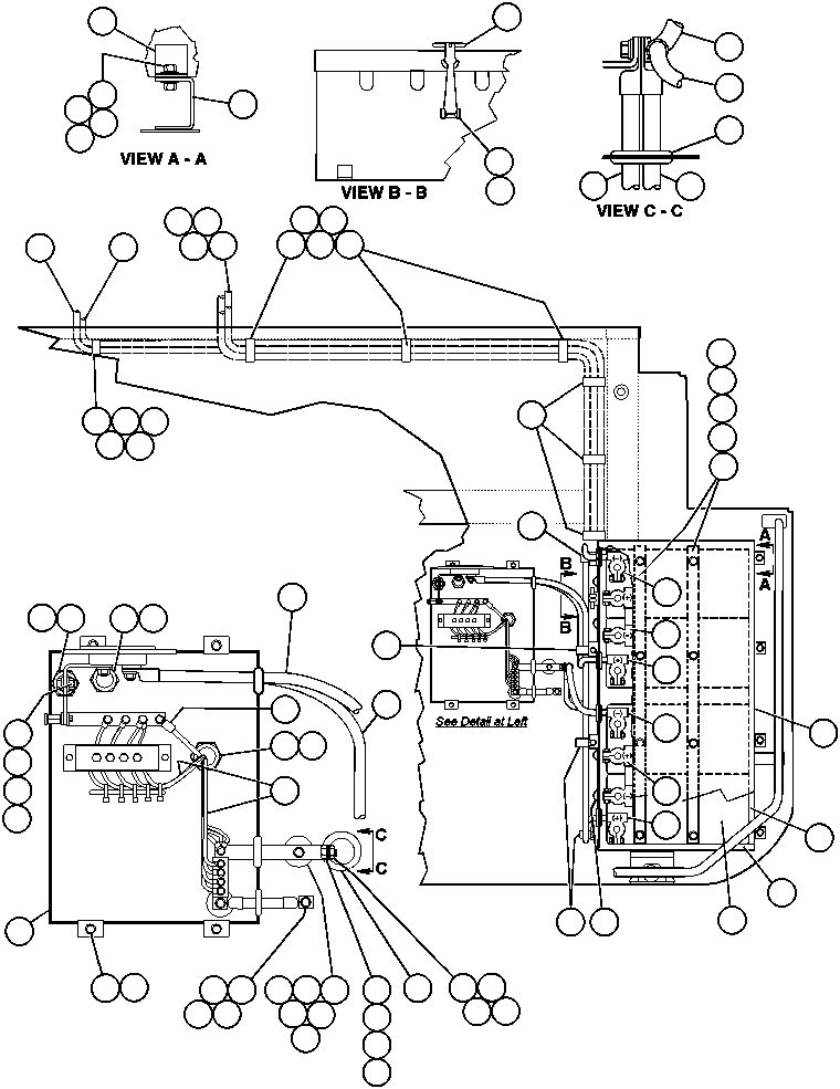 HARNESS, DDEC III - 24 VOLT EF1852 KOMATSU