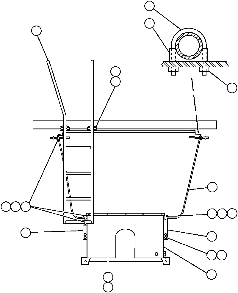 Винт с головкой - M12 X 1.75 X 30 MM032 KOMATSU