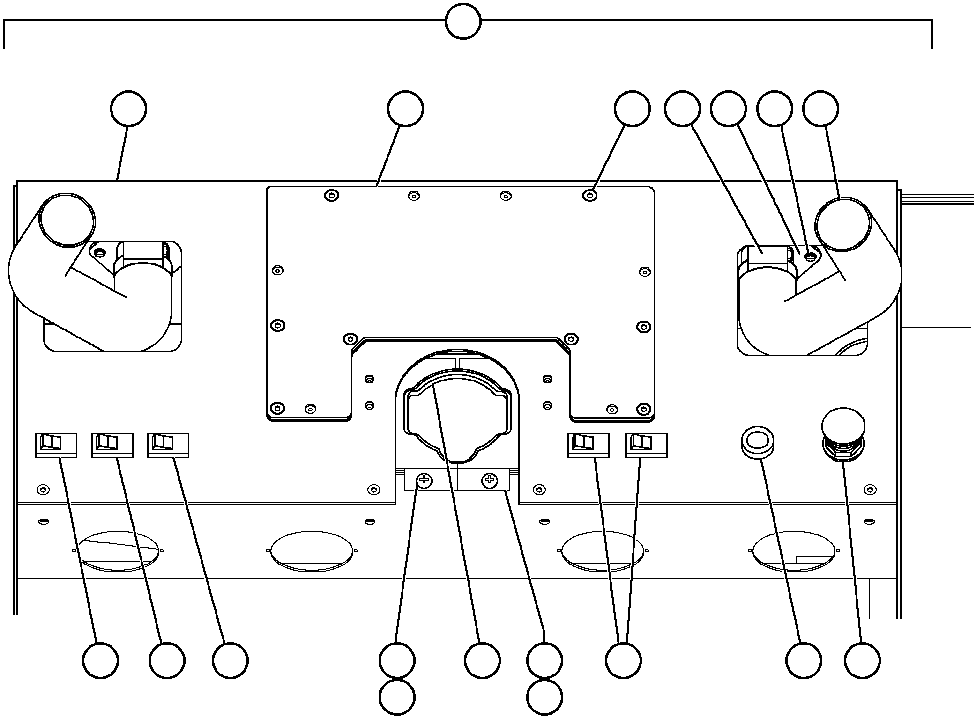 PANEL, SUB-DASH EG6678 KOMATSU
