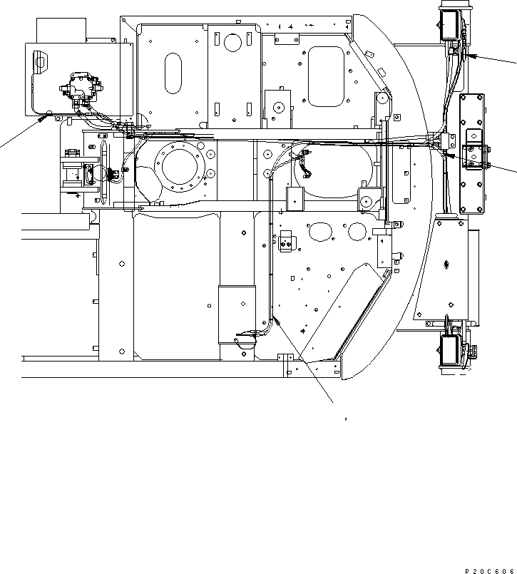 Жгут проводов 8210-06-1540 KOMATSU