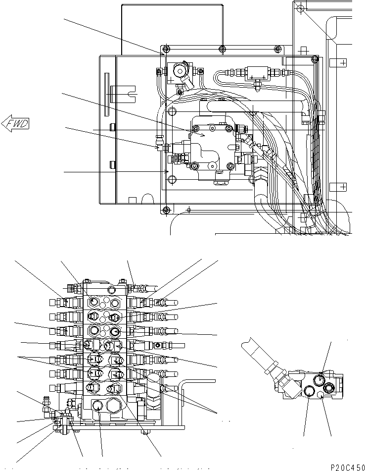 Пробка 202-958-1830 KOMATSU