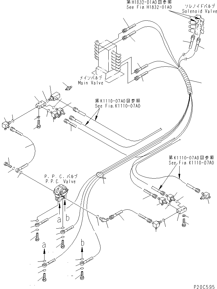 Шланг 201-62-78430 KOMATSU