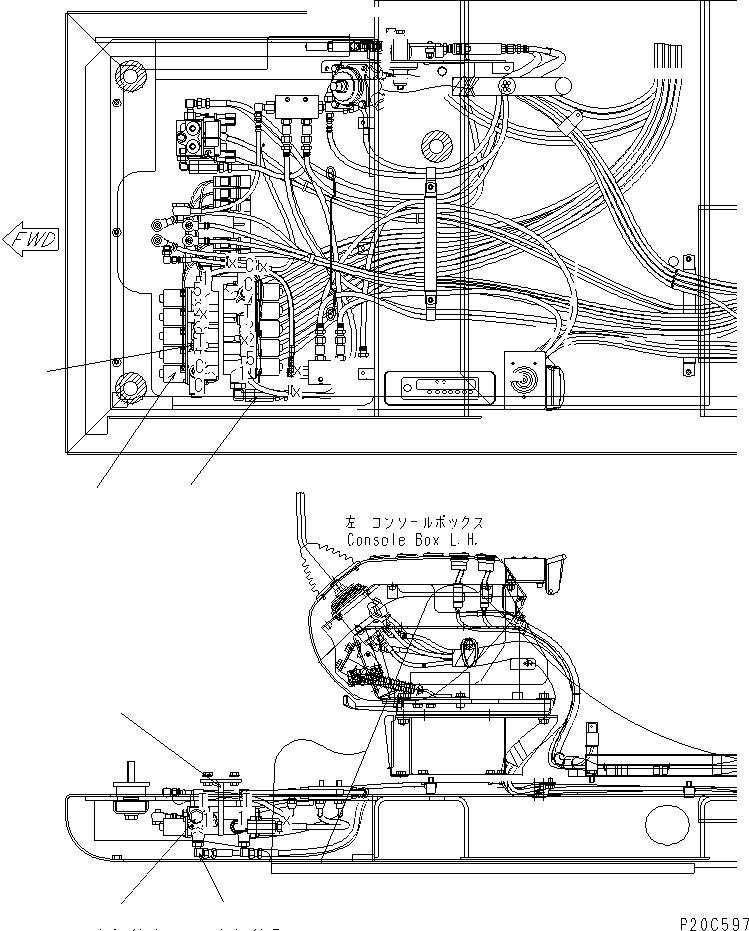 Кронштейн 8210-62-1220 KOMATSU
