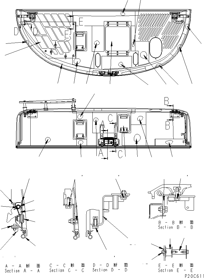 Лист 8210-54-1380 KOMATSU