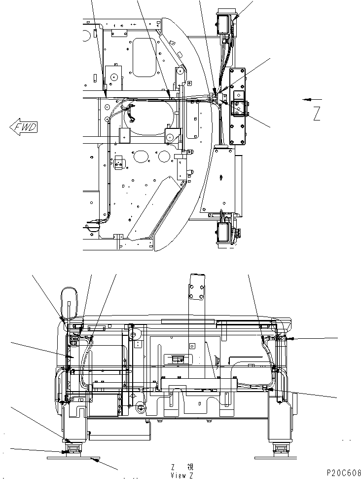 Шланг 07121-40217 KOMATSU
