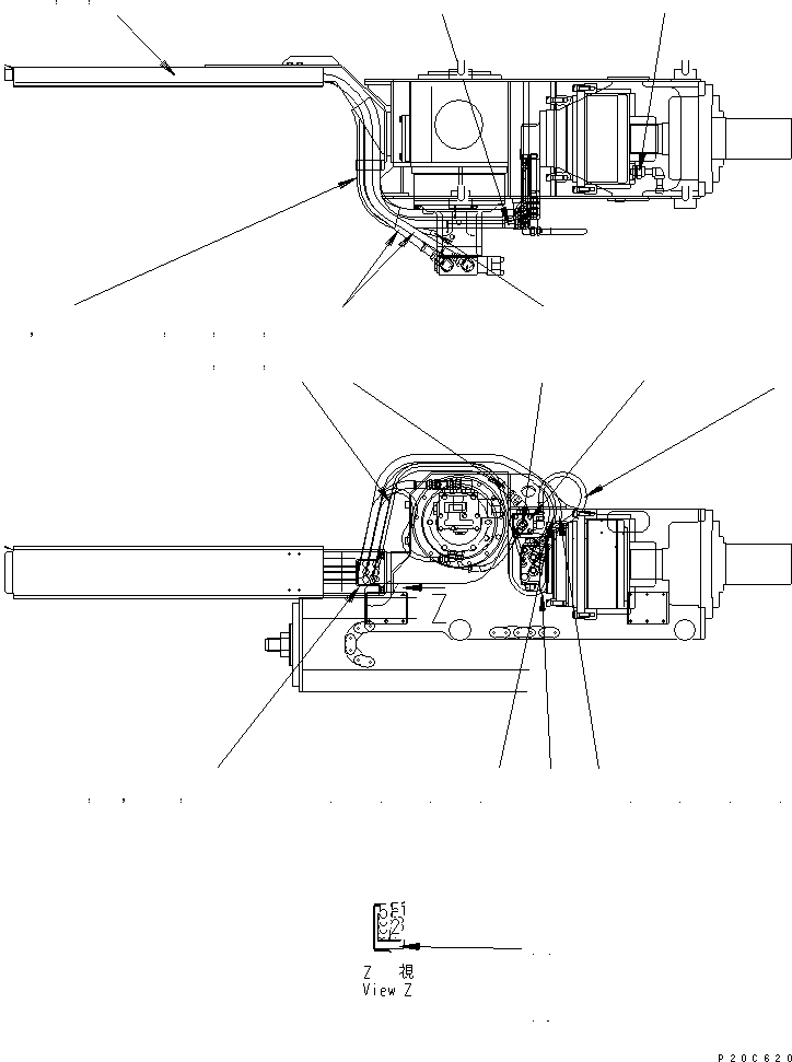 Шланг 07631-00583 KOMATSU