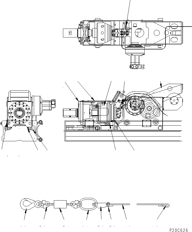 Тяга 8210-72-1840 KOMATSU