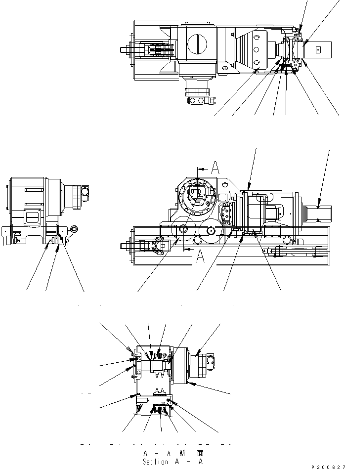 Упорное кольцо 8210-73-1230 KOMATSU