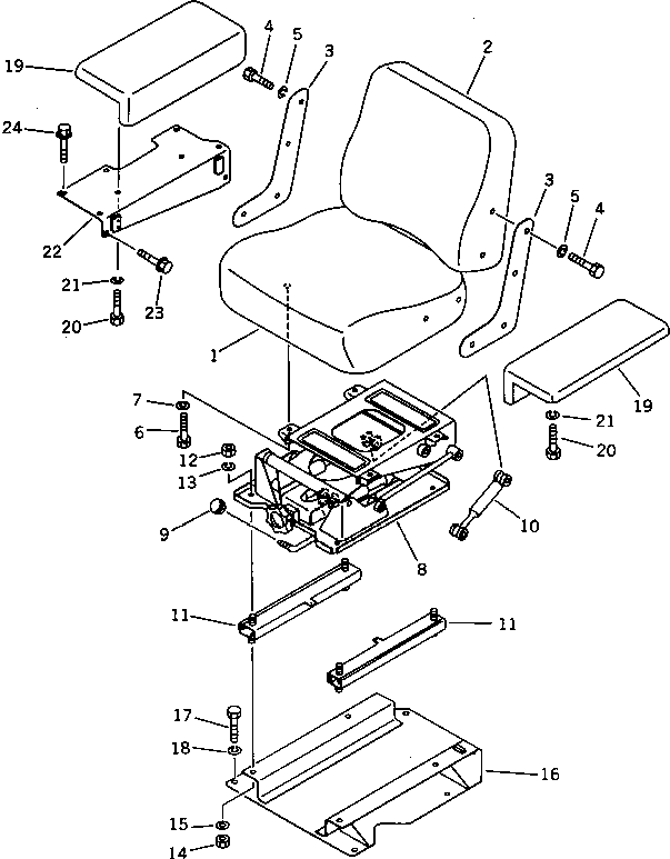 Уплотнение 144-54-83530 KOMATSU