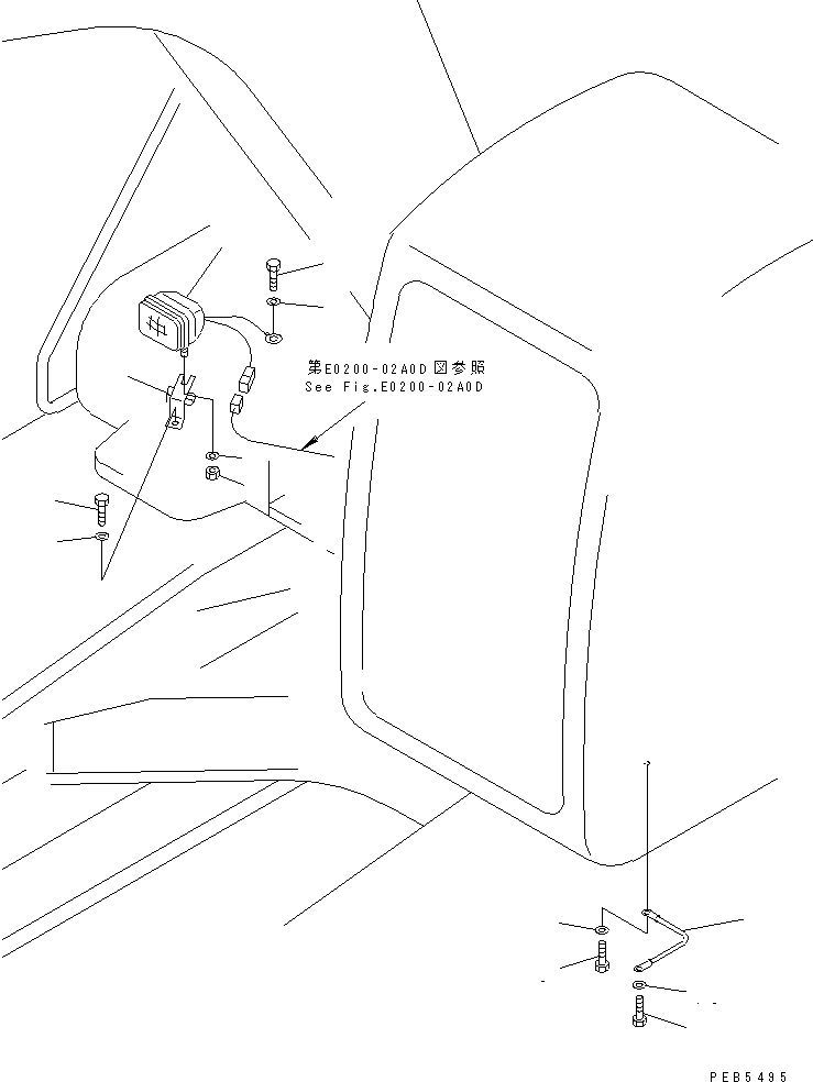 BULB (STANLEY) AF100-00032A KOMATSU