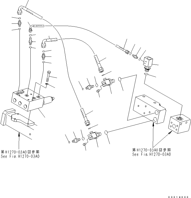 Шланг 02757-003A4 KOMATSU