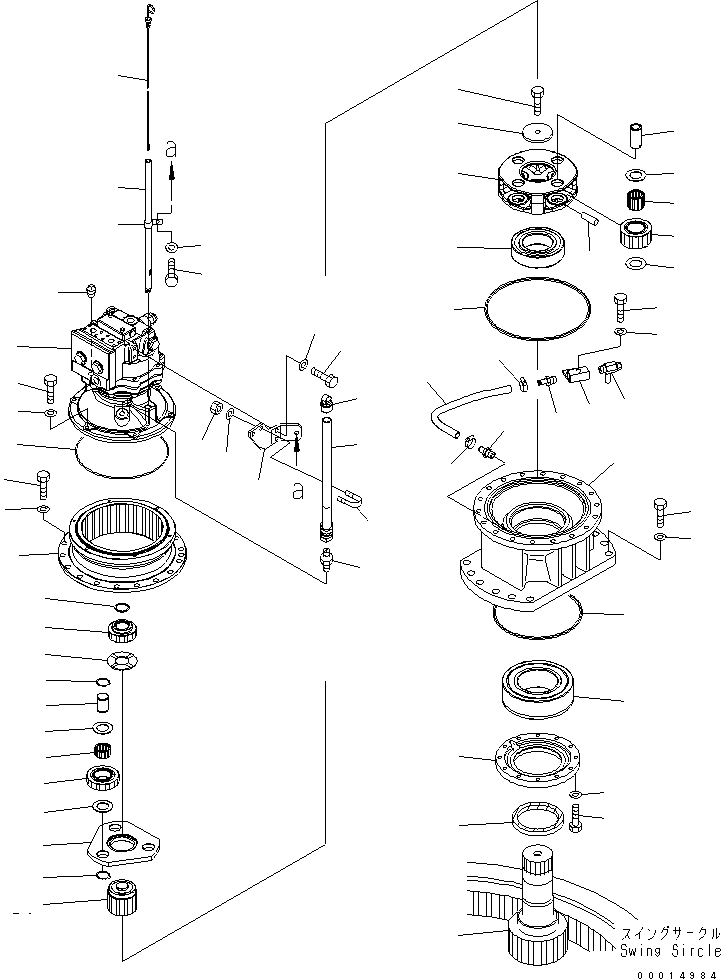 Трубка 07270-21547 KOMATSU
