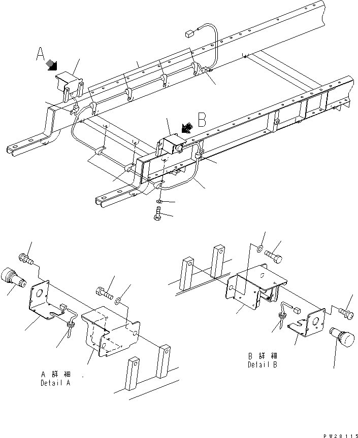 Жгут проводов 8206-06-6180 KOMATSU