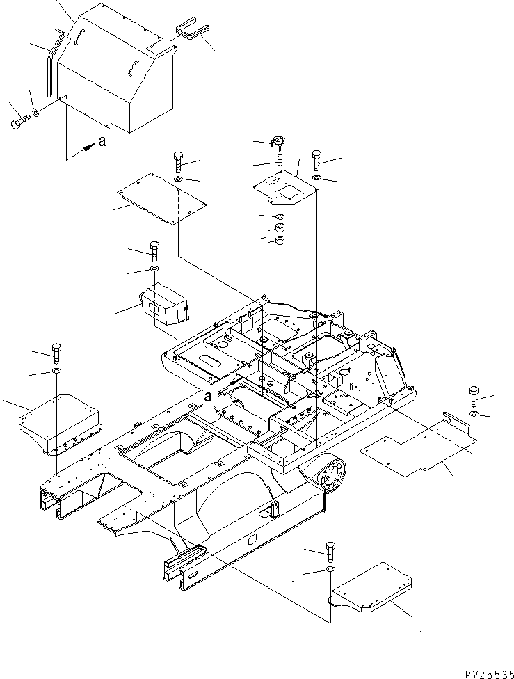 Крышка 8206-54-5130 KOMATSU