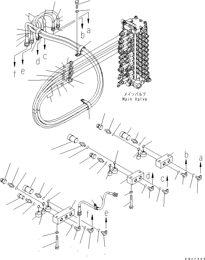 Шланг 07631-00326 KOMATSU