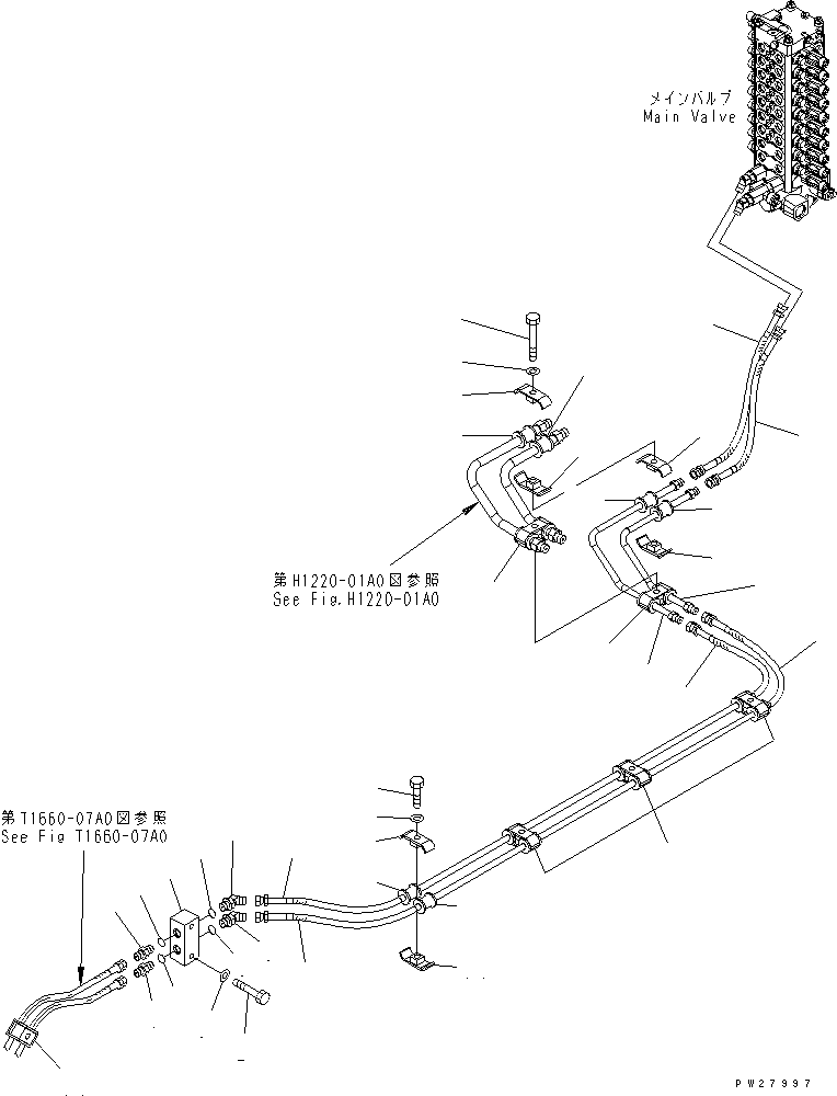 Шланг 07631-00320 KOMATSU