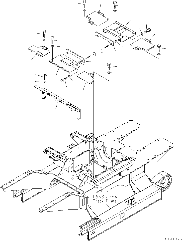 Крышка 8298-70-2541 KOMATSU
