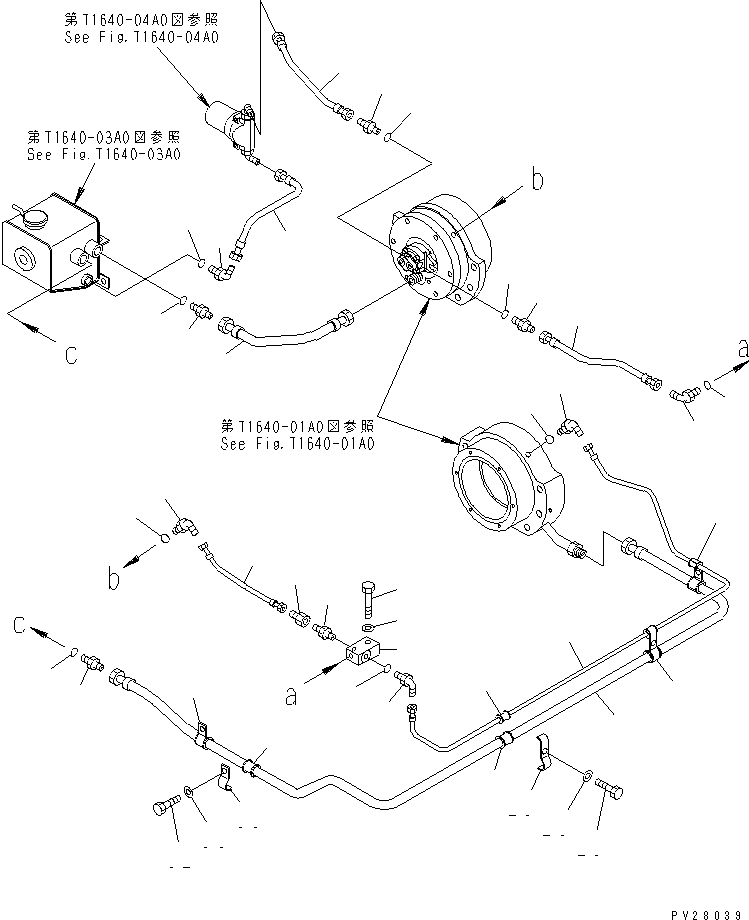 Трубка 8298-70-2640 KOMATSU