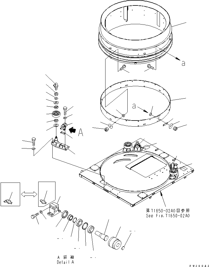 TUB 8298-70-1111 KOMATSU