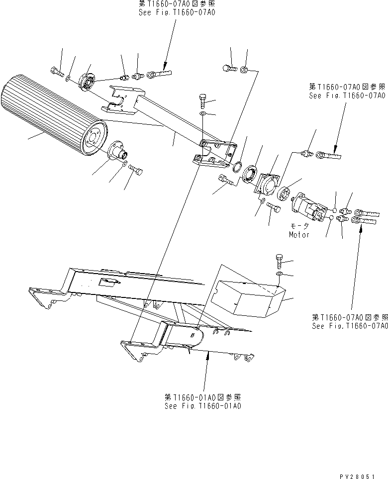 PULLEY,HEAD 8298-75-1330 KOMATSU