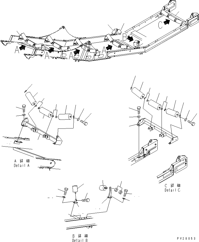 Кронштейн 8298-75-1341 KOMATSU