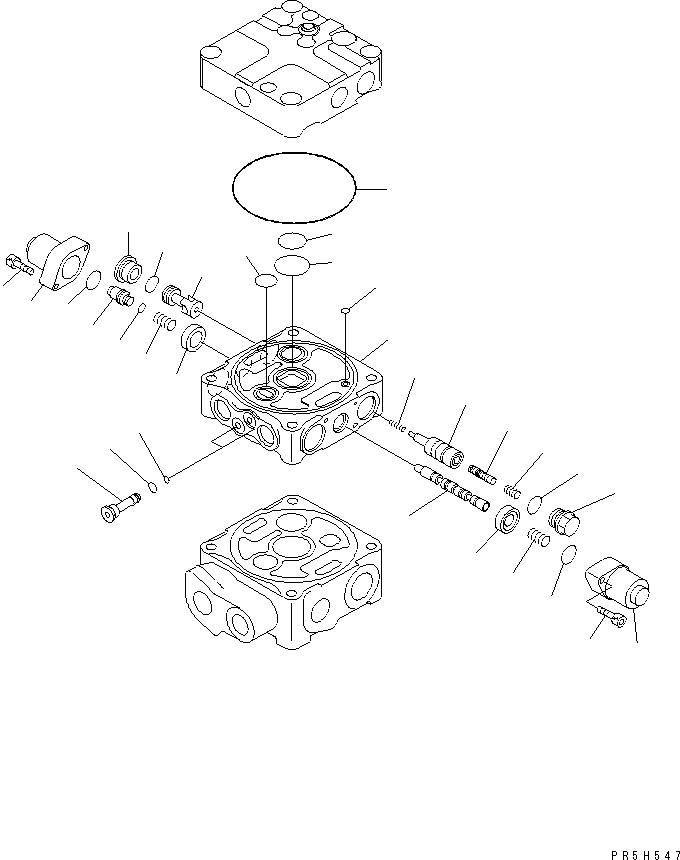 Управляющий клапан 723-51-10101 KOMATSU