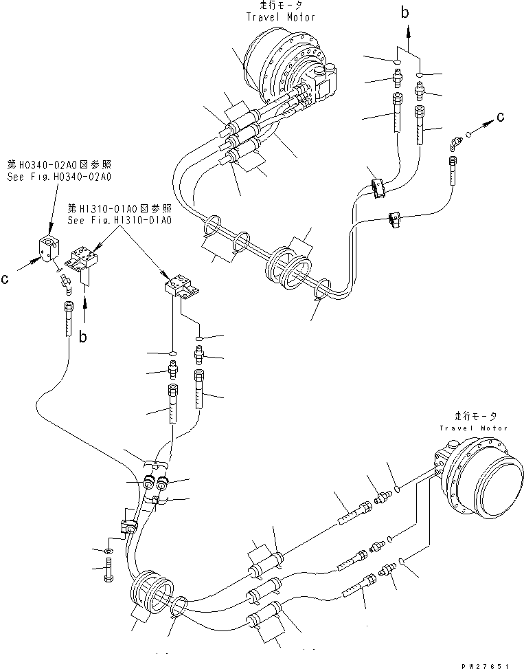 Шланг 07096-00520 KOMATSU