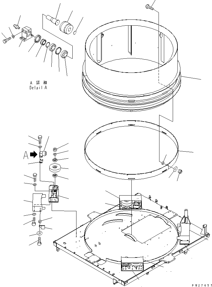 TUB 8287-70-4321 KOMATSU