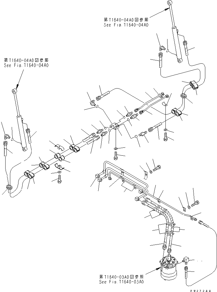 Шланг 07123-40230 KOMATSU