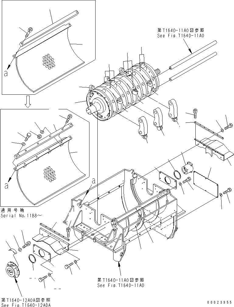 Болт 01252-71680 KOMATSU