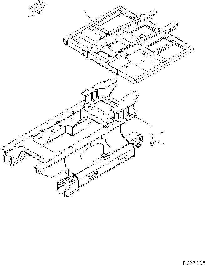FRAME,MAIN 8221-46-2113 KOMATSU