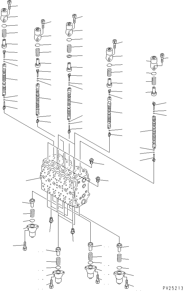 Клапан в сборе 723-4A-10200 KOMATSU