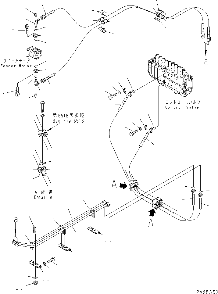 Шланг 07114-00625 KOMATSU