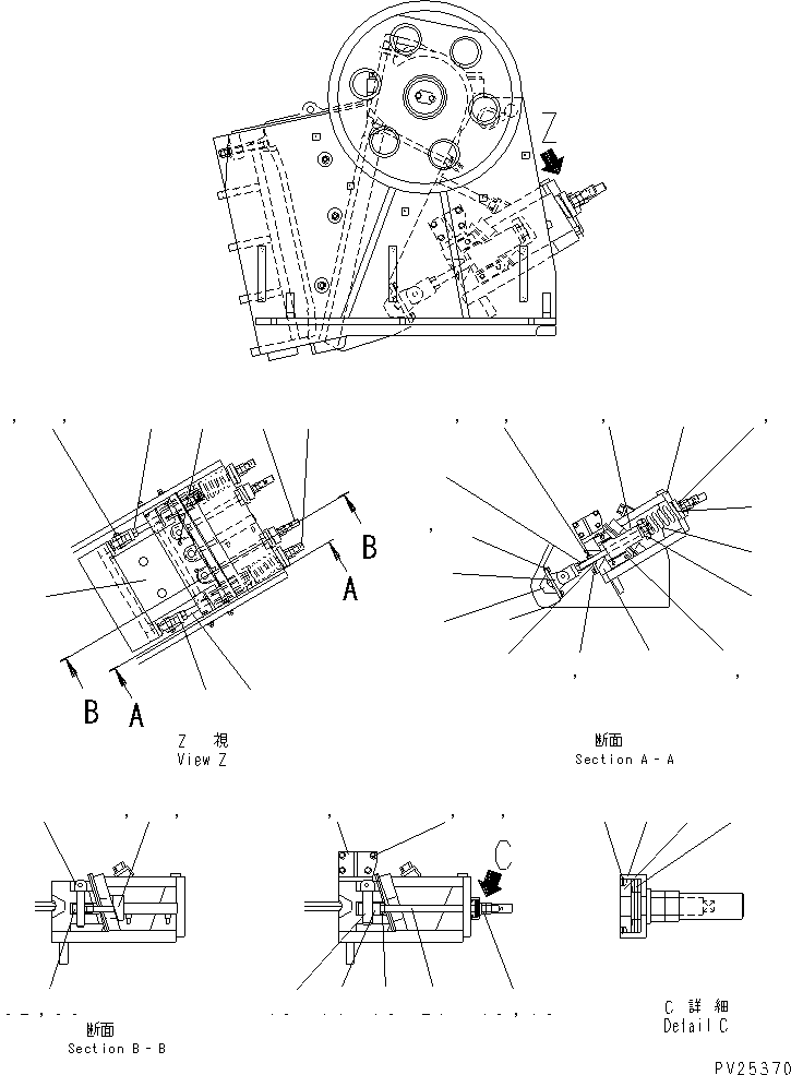 FORK 8221-70-7680 KOMATSU